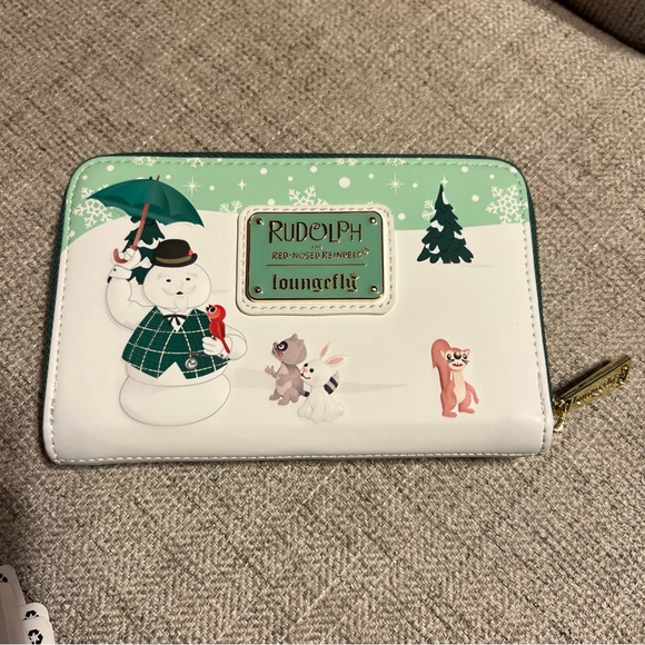 Loungefly Rudolph Backpack and matching wallet - Picture 2 of 15